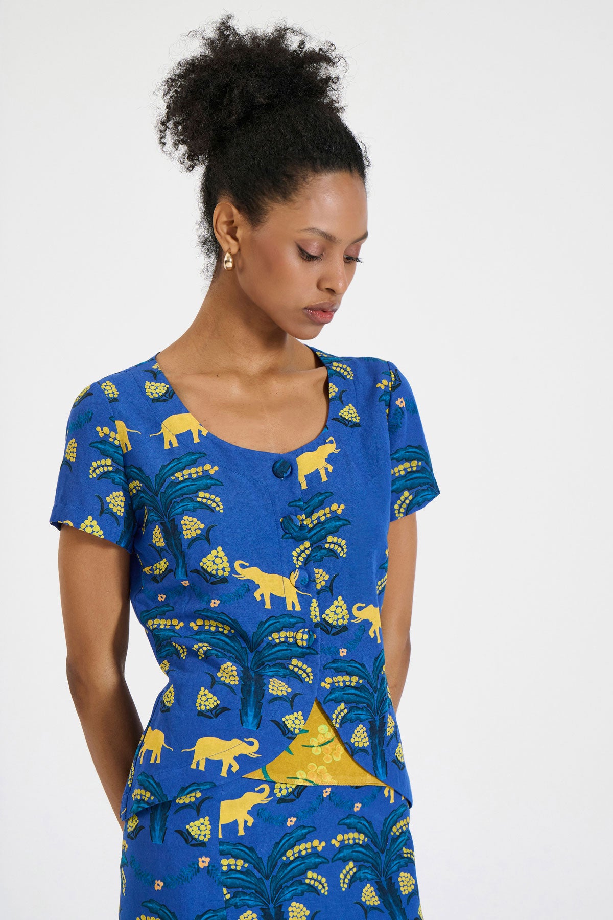 Round-Neck Top