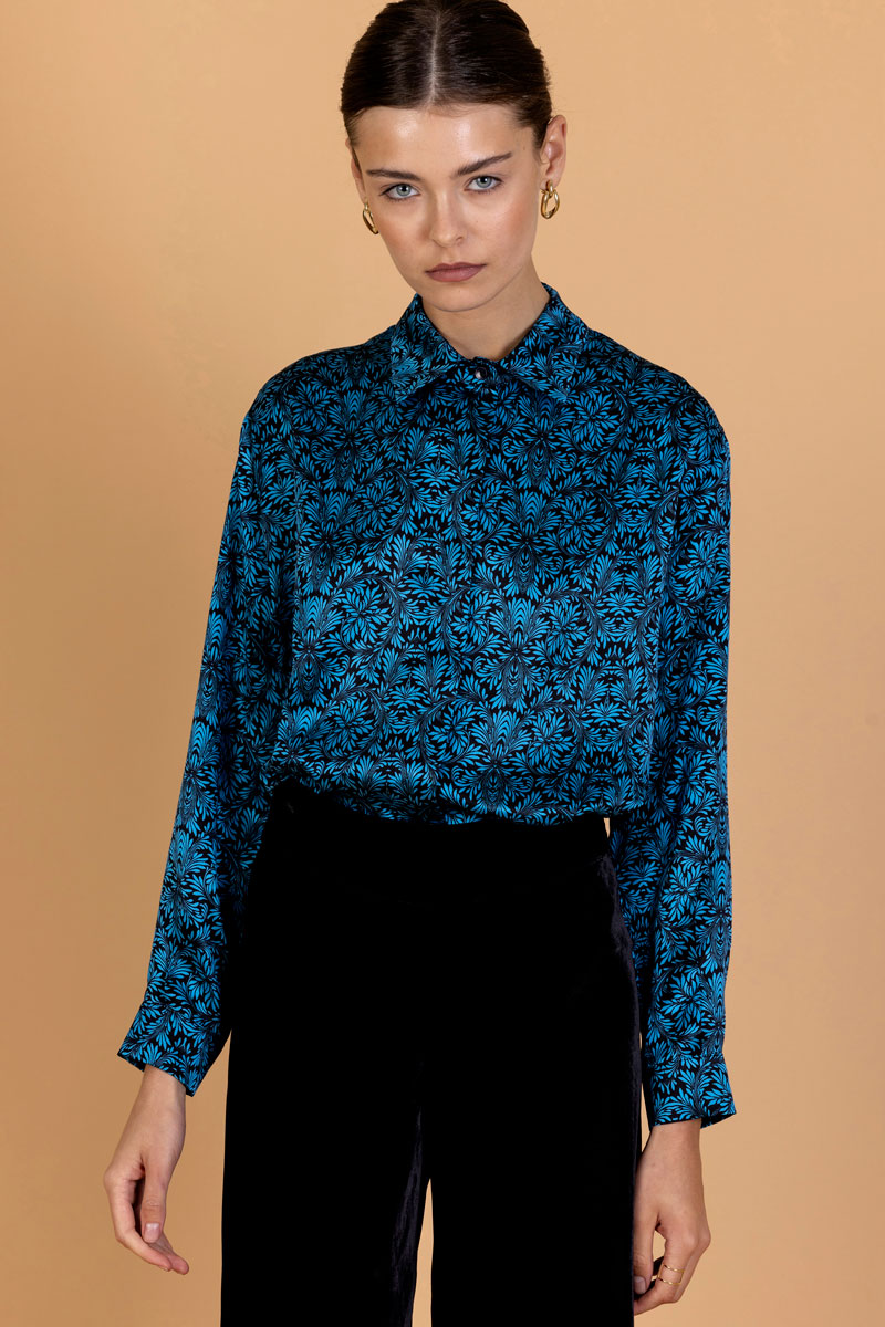 Silk Satin Shirt