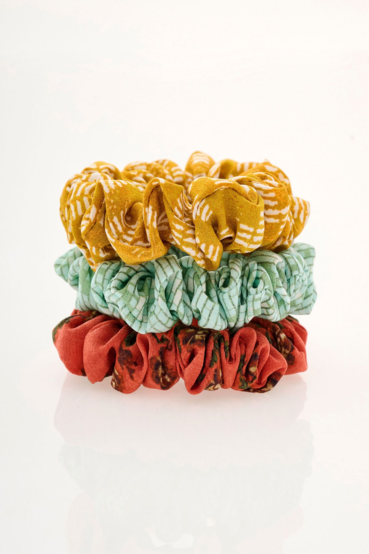Silk Scrunchie Set