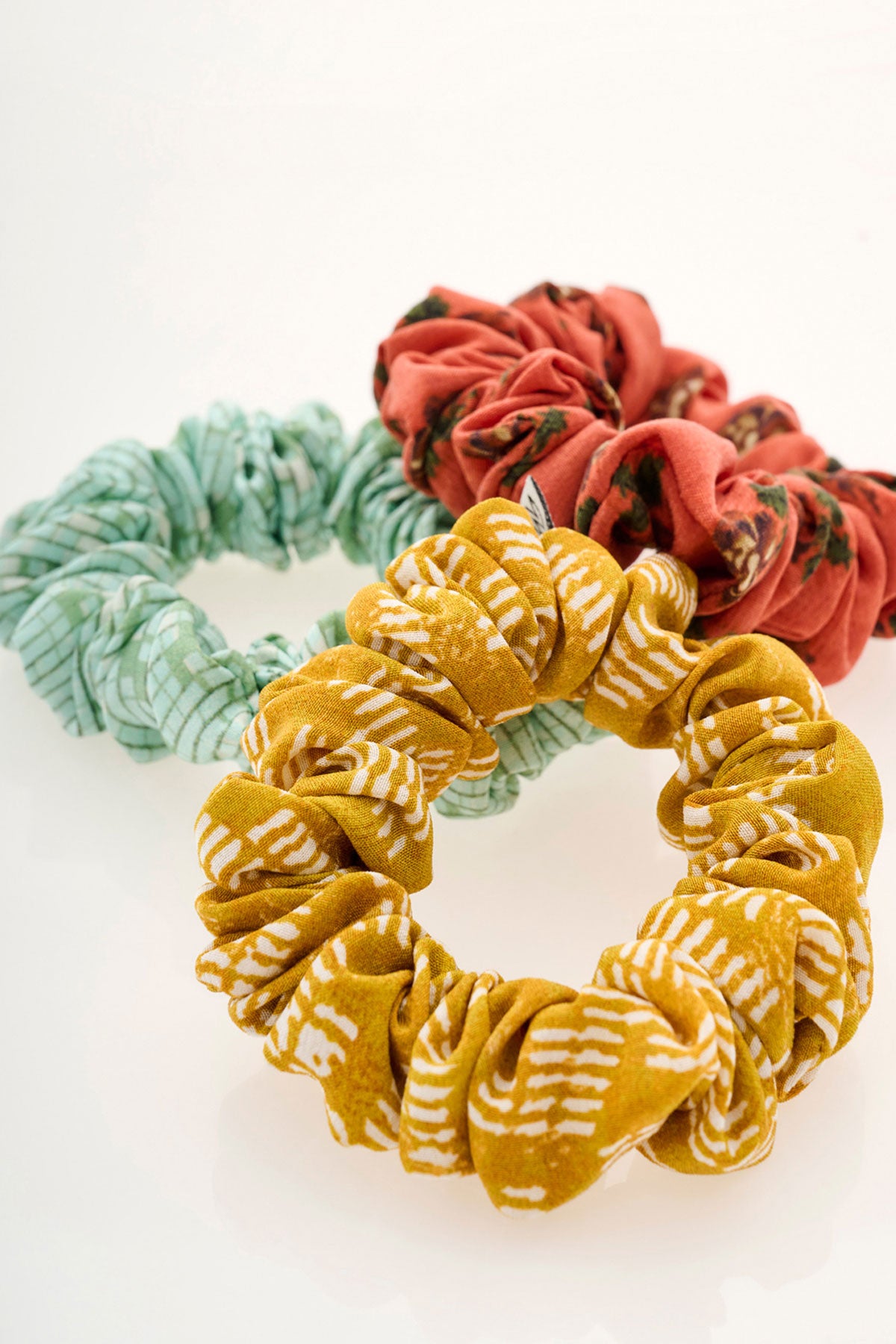Silk Scrunchie Set