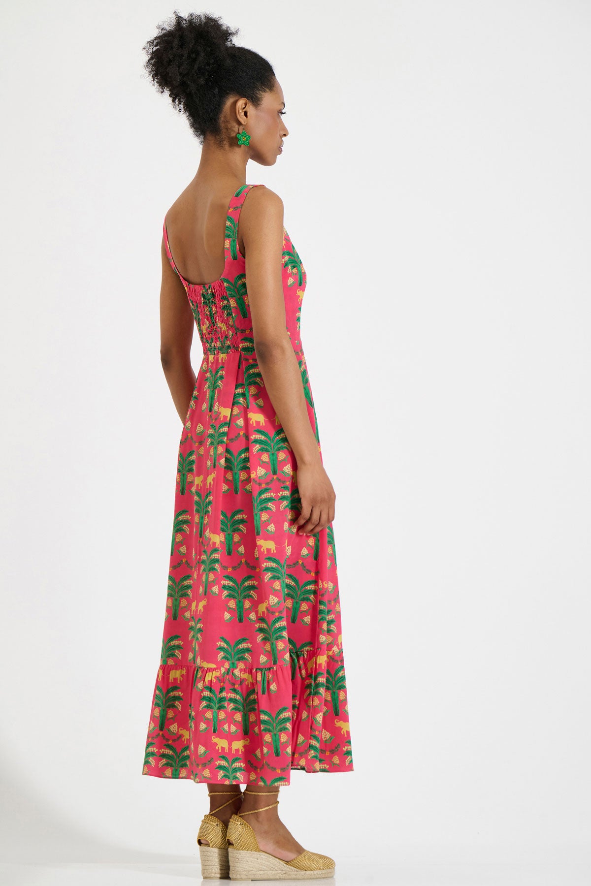 Silk Fitted Dress