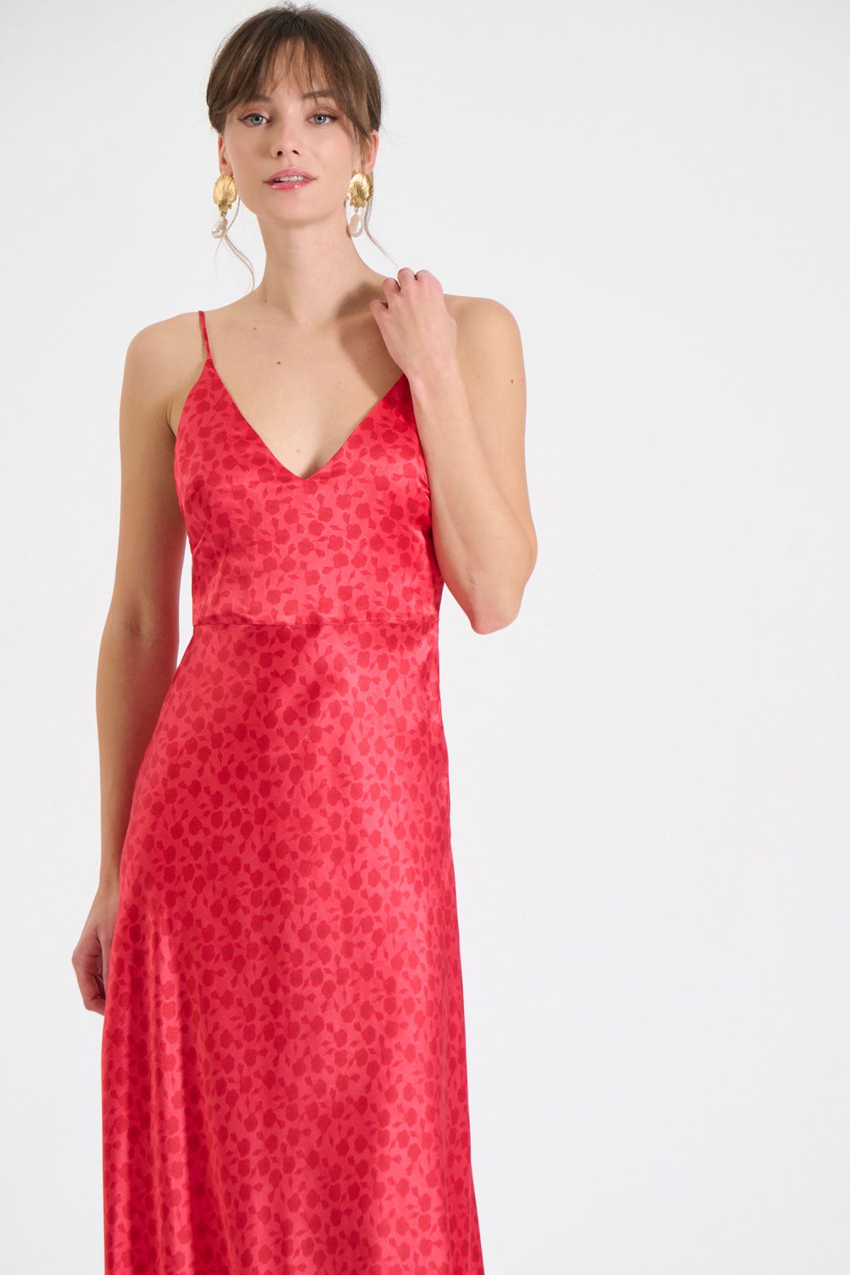 Silk Maxi Cami Dress