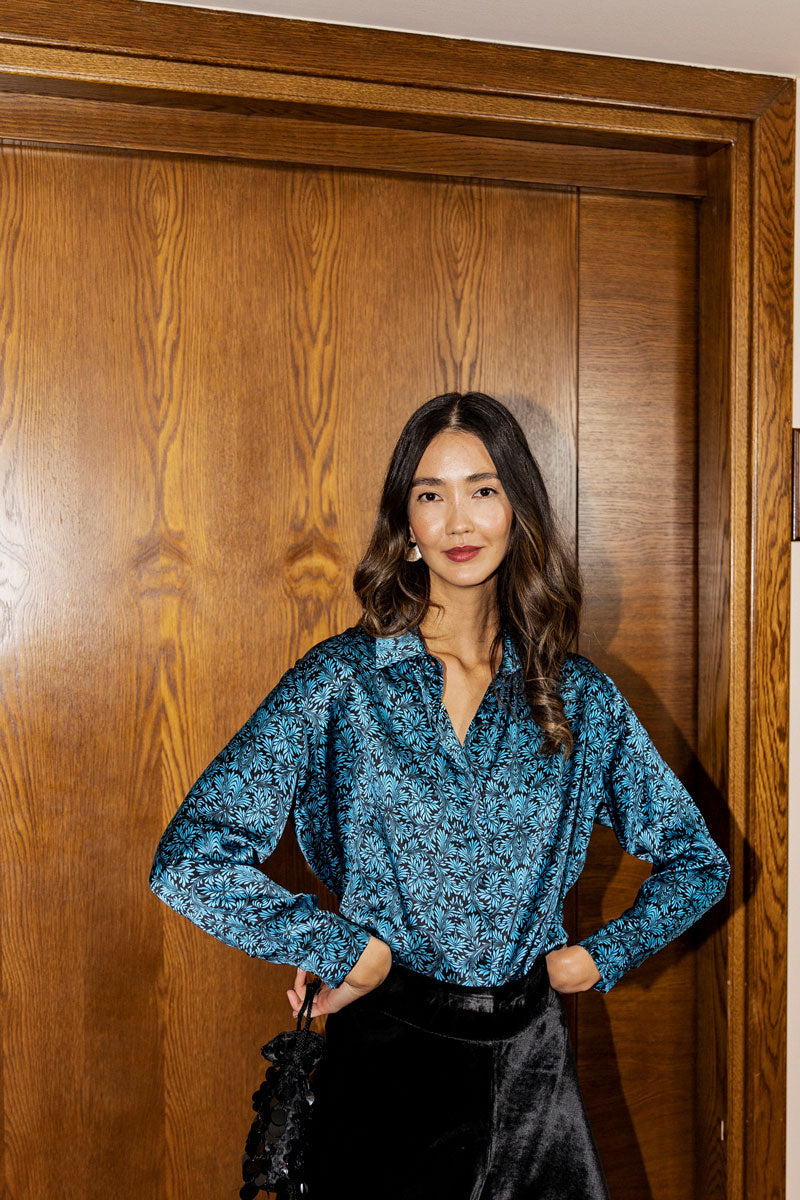 Silk Satin Shirt