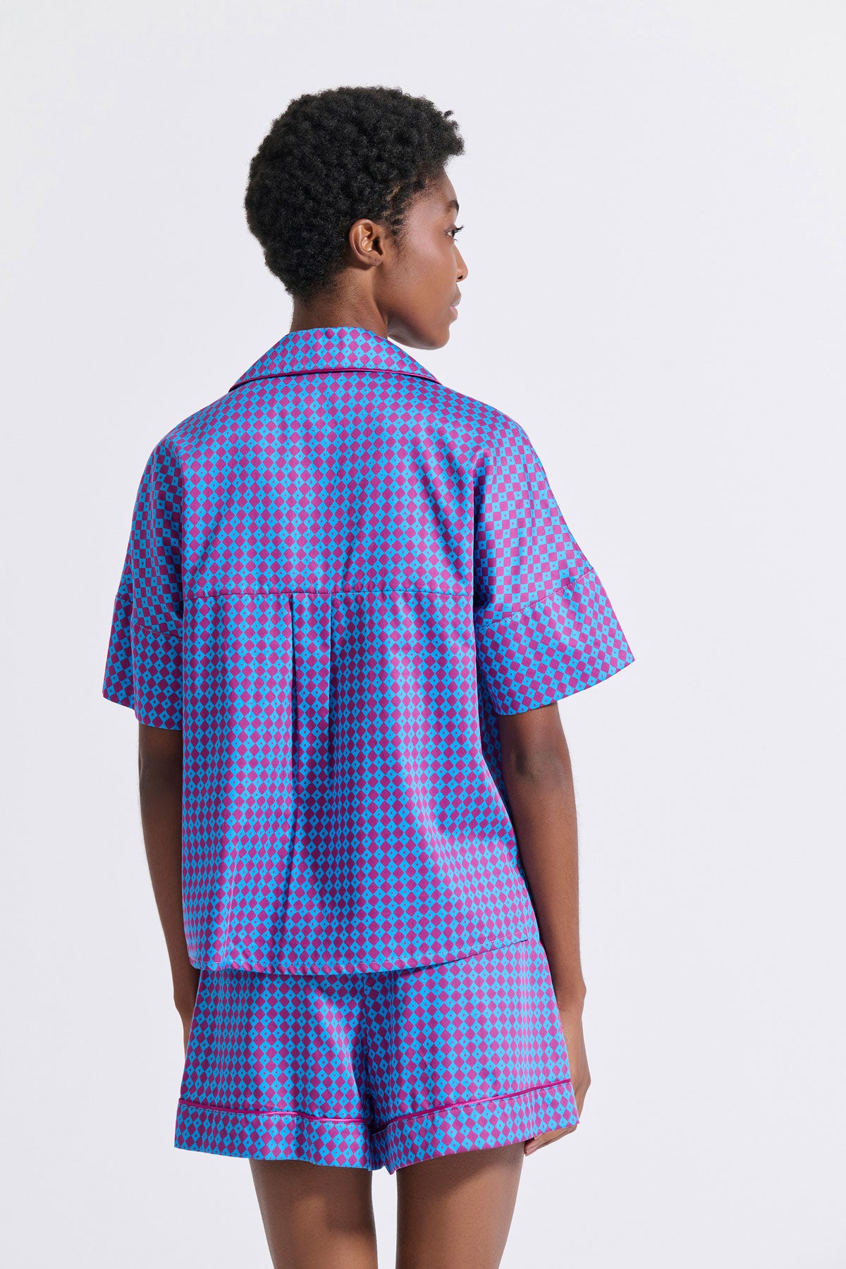 Short Sleeve Cotton Pyjama Set