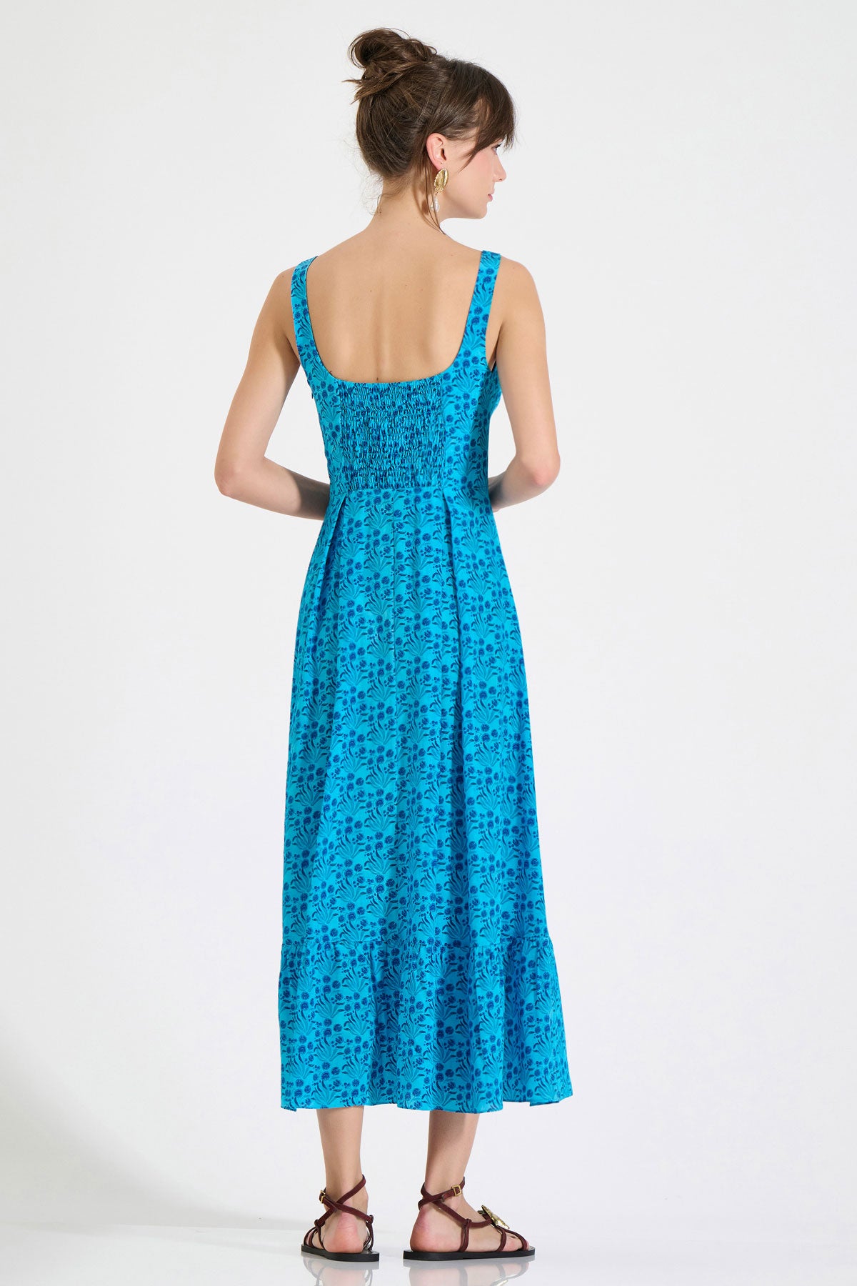 Silk Fitted Dress