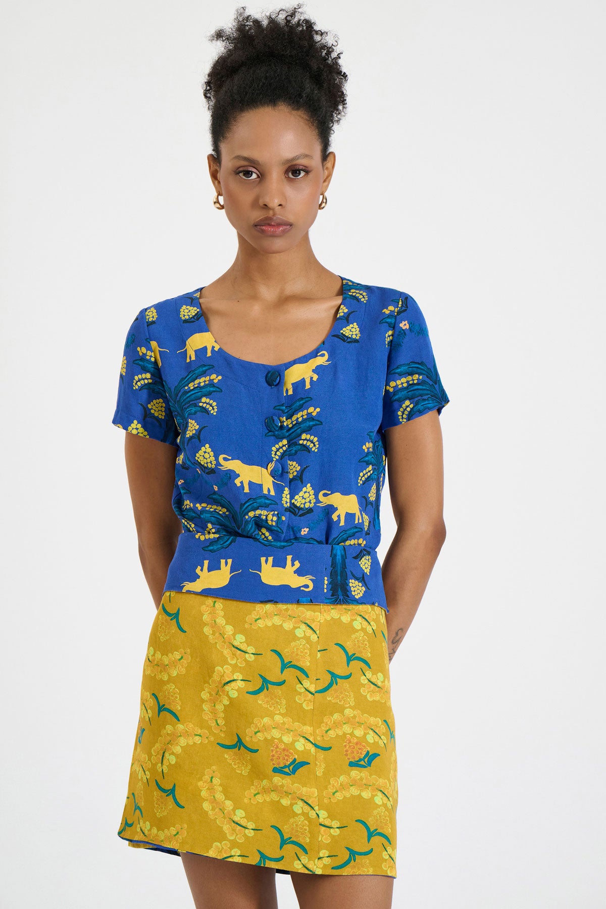 Round-Neck Top