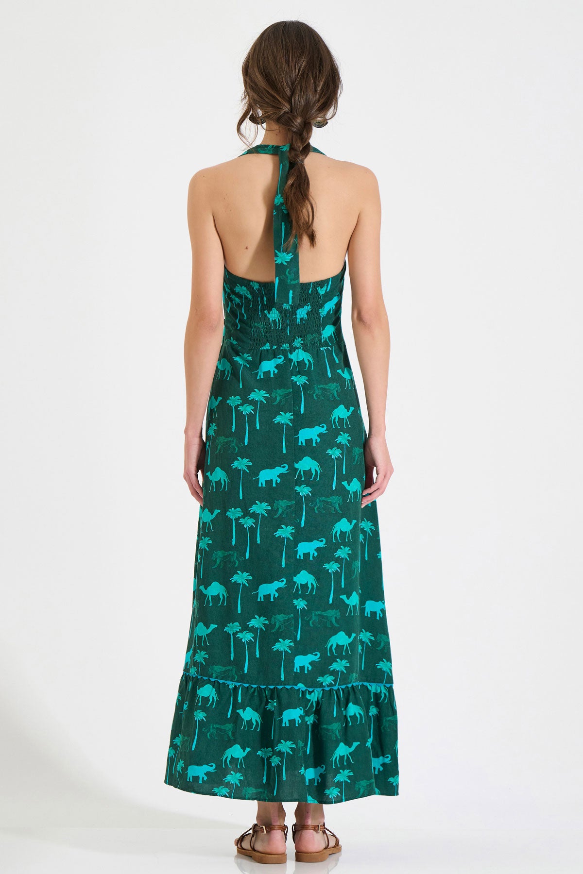 Fitted Square Neck Dress