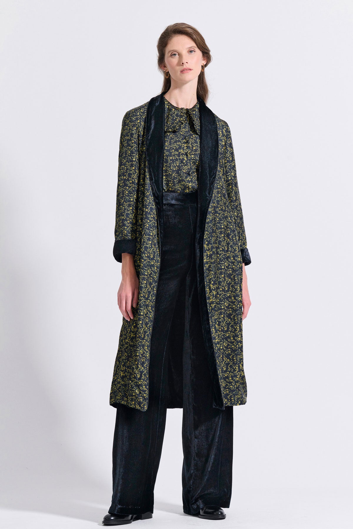 Reversible Belted Kimono