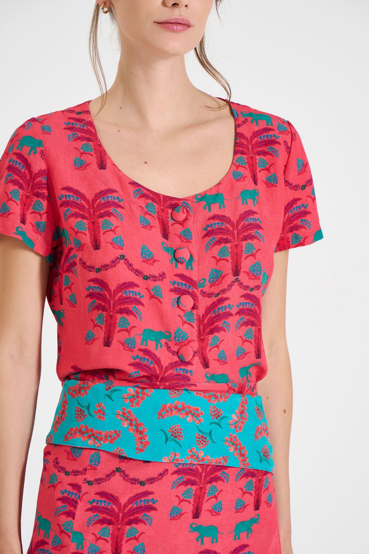 Round-Neck Top