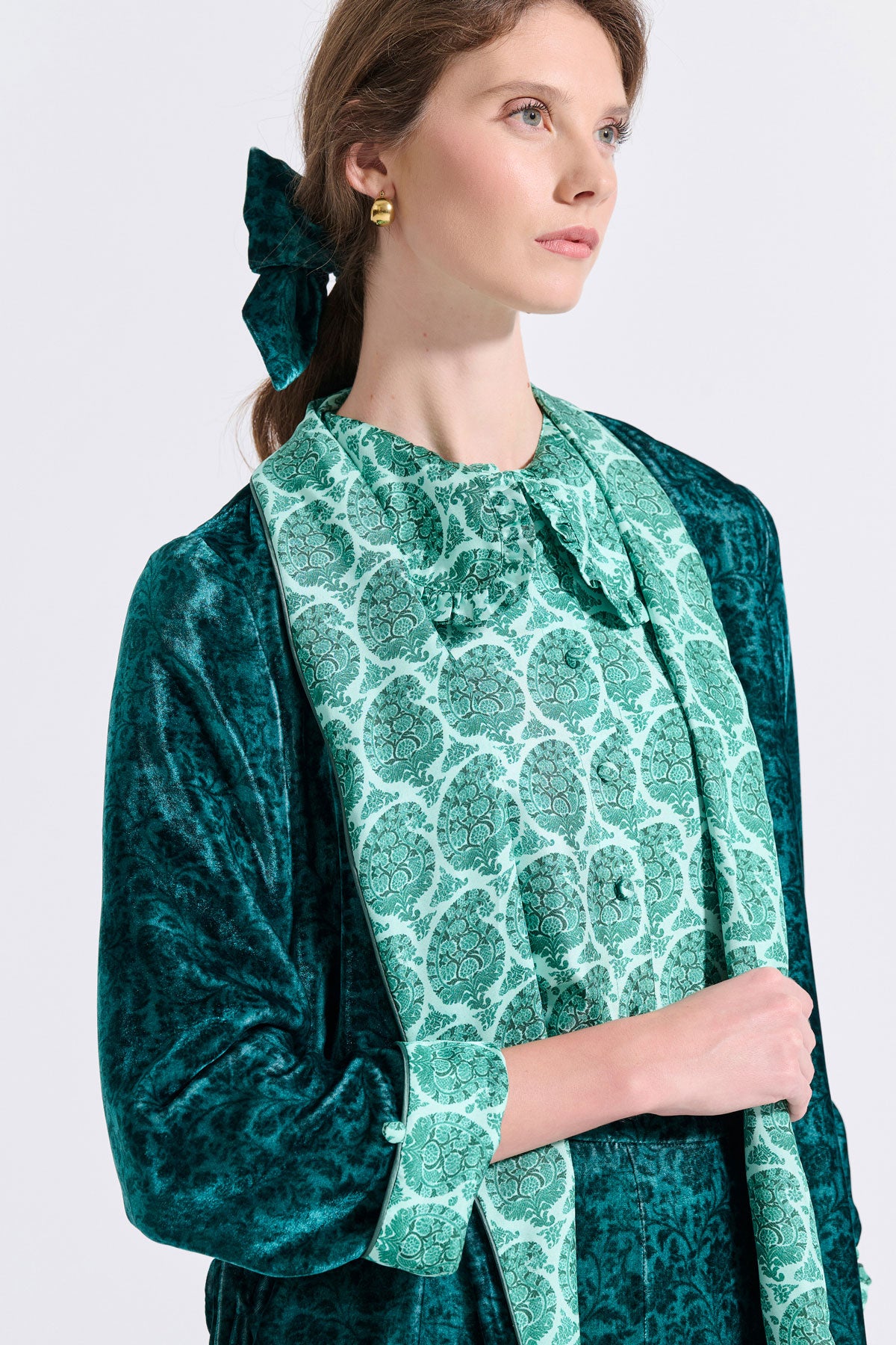 Reversible Belted Kimono