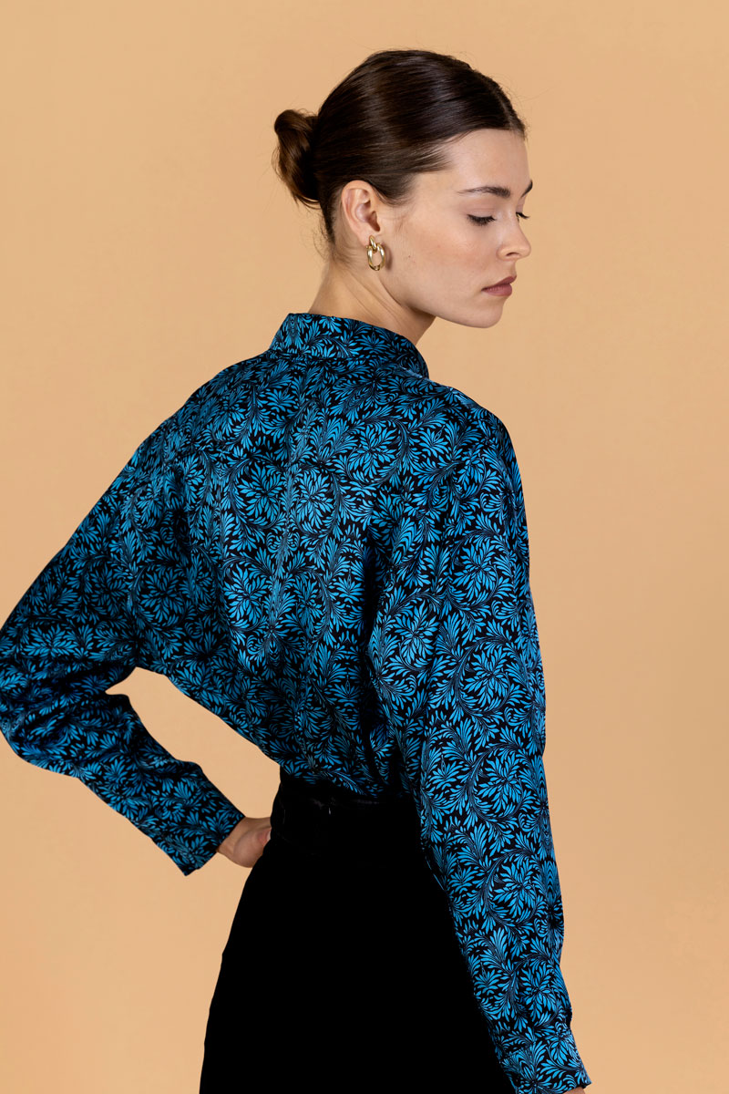 Silk Satin Shirt