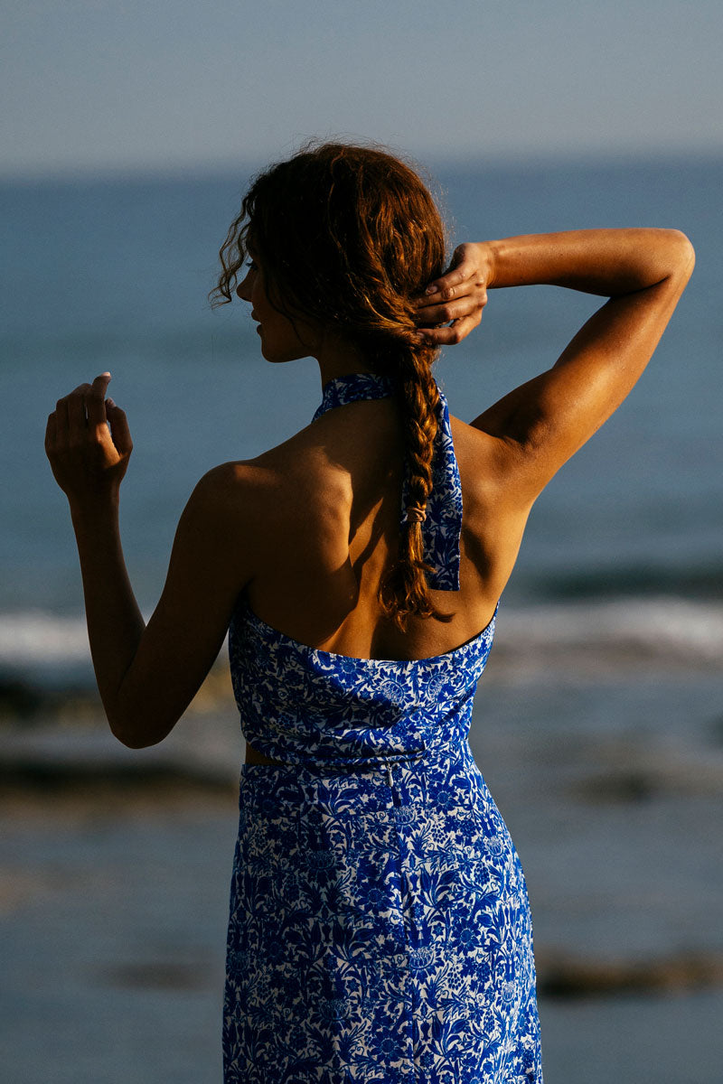 Silk Scarf Top