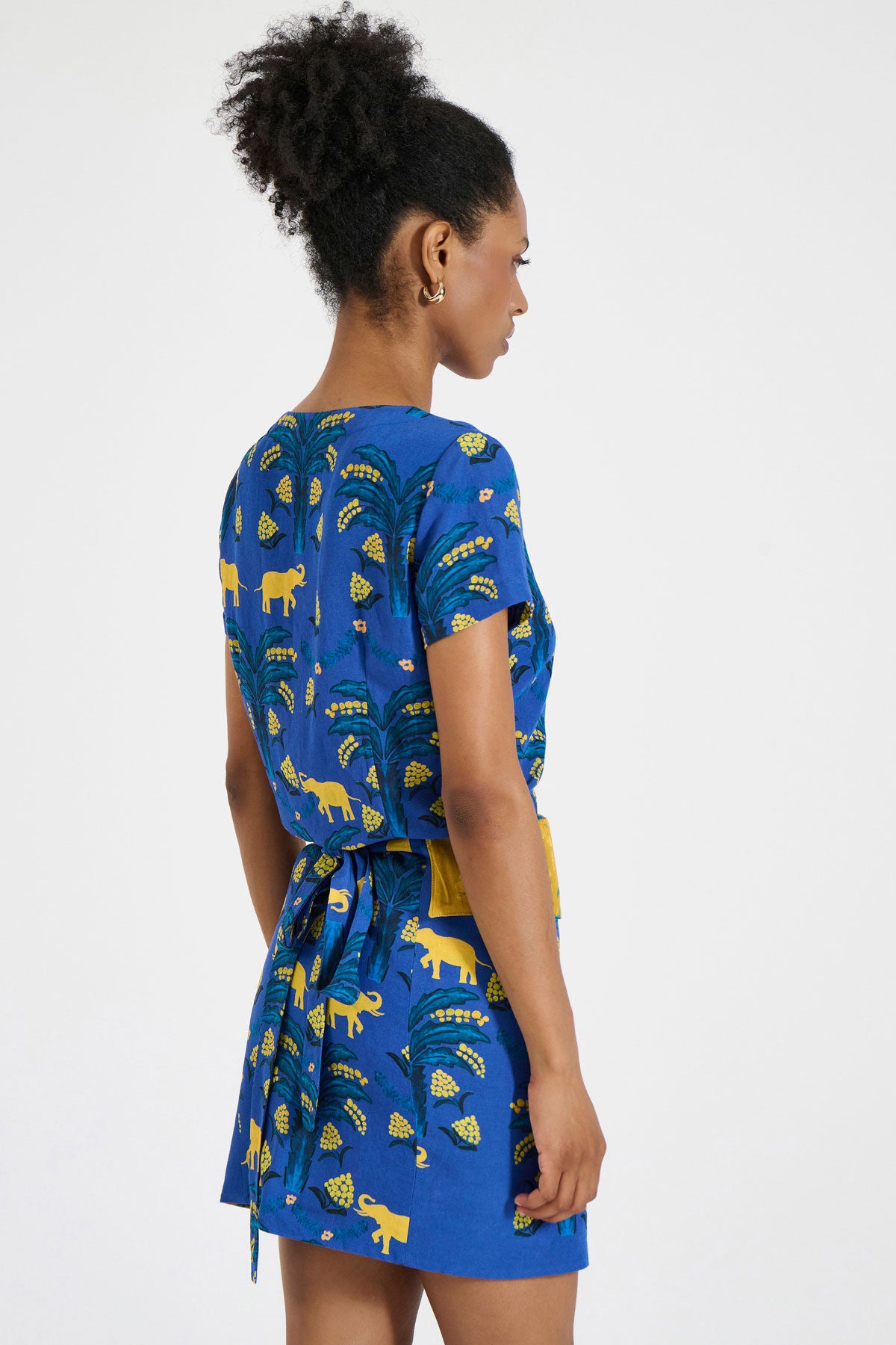 Mini Double-Sided Wrap Skirt
