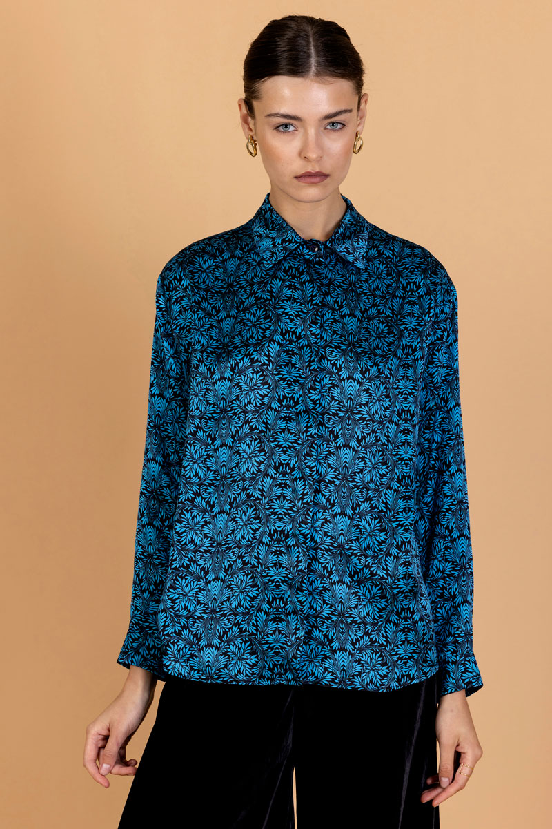 Silk Satin Shirt