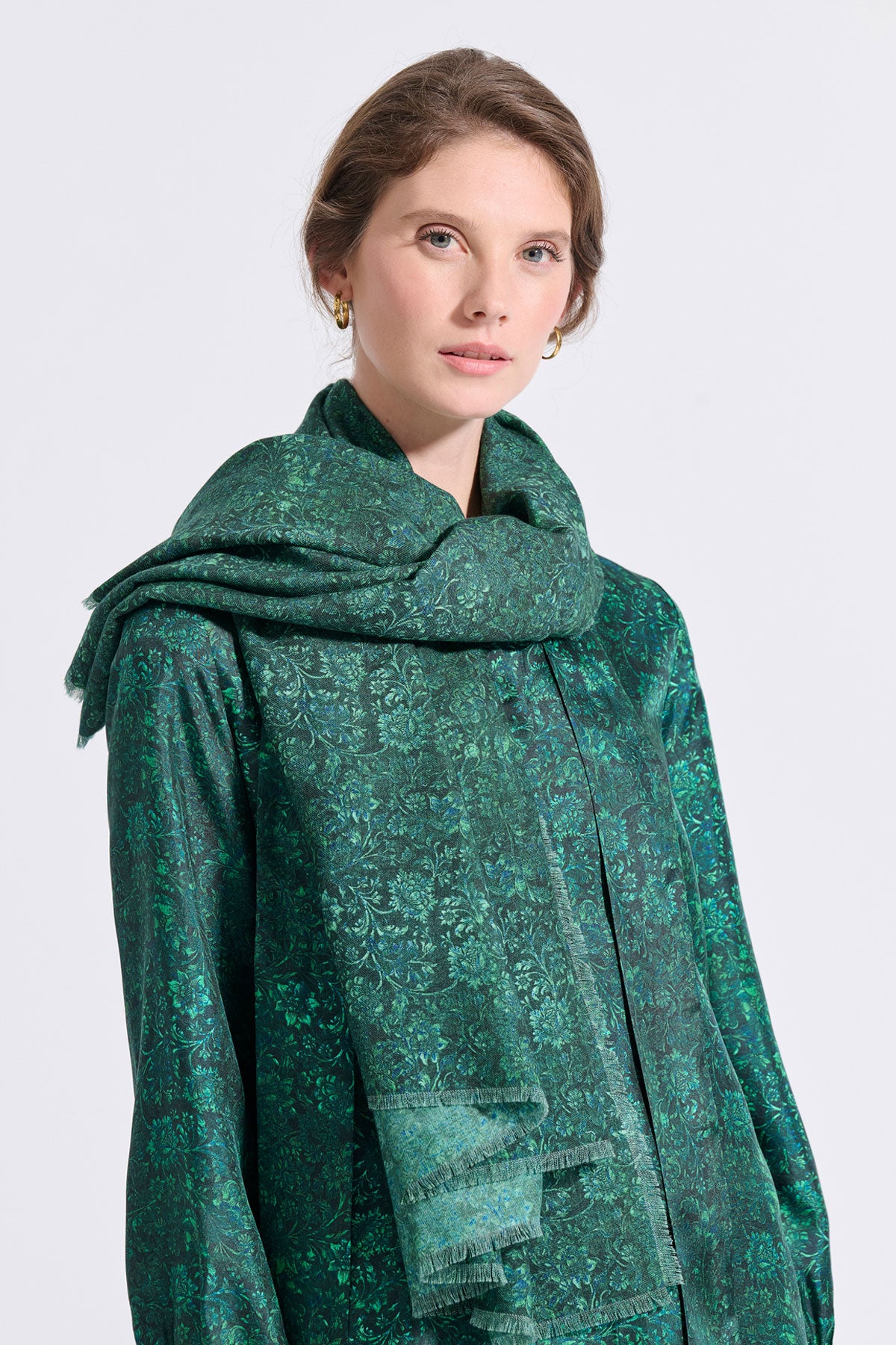 Double Sided Wool Scarf