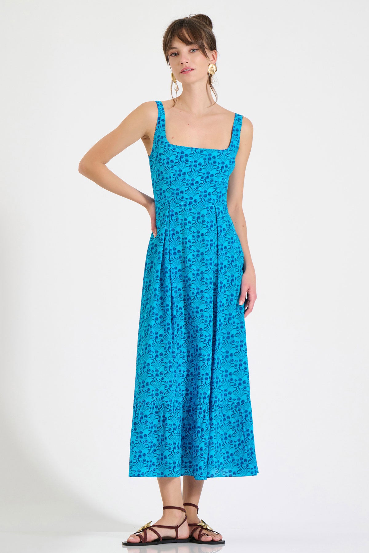 Silk Fitted Dress