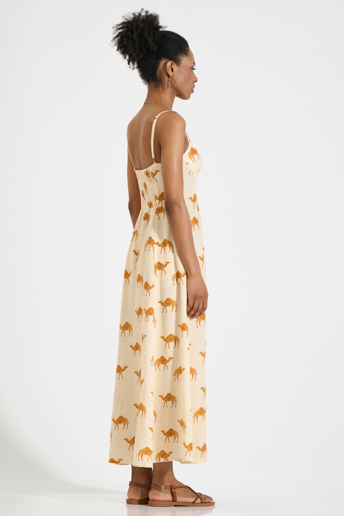 Thin Strap Fitted Dress