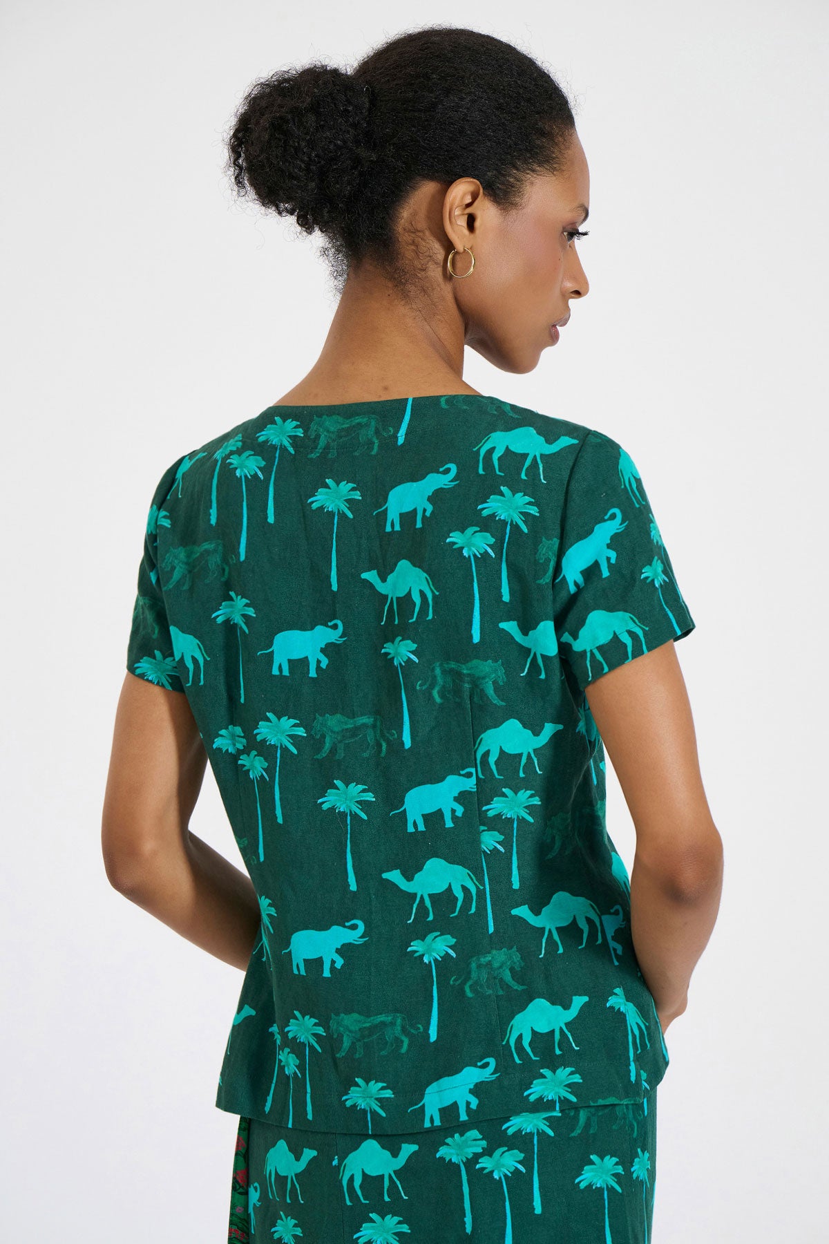 Round-Neck Top