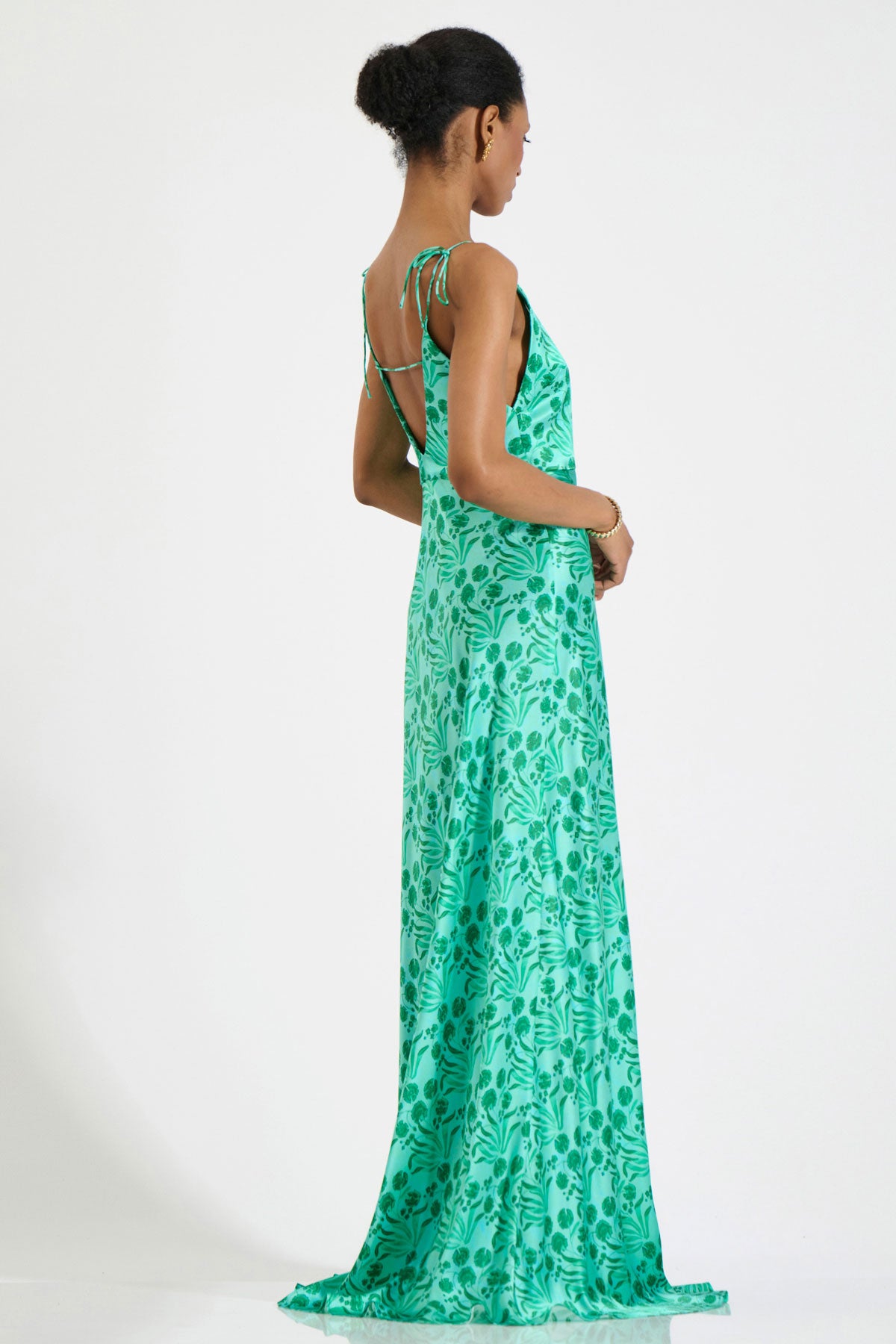 Silk Maxi Cami Dress