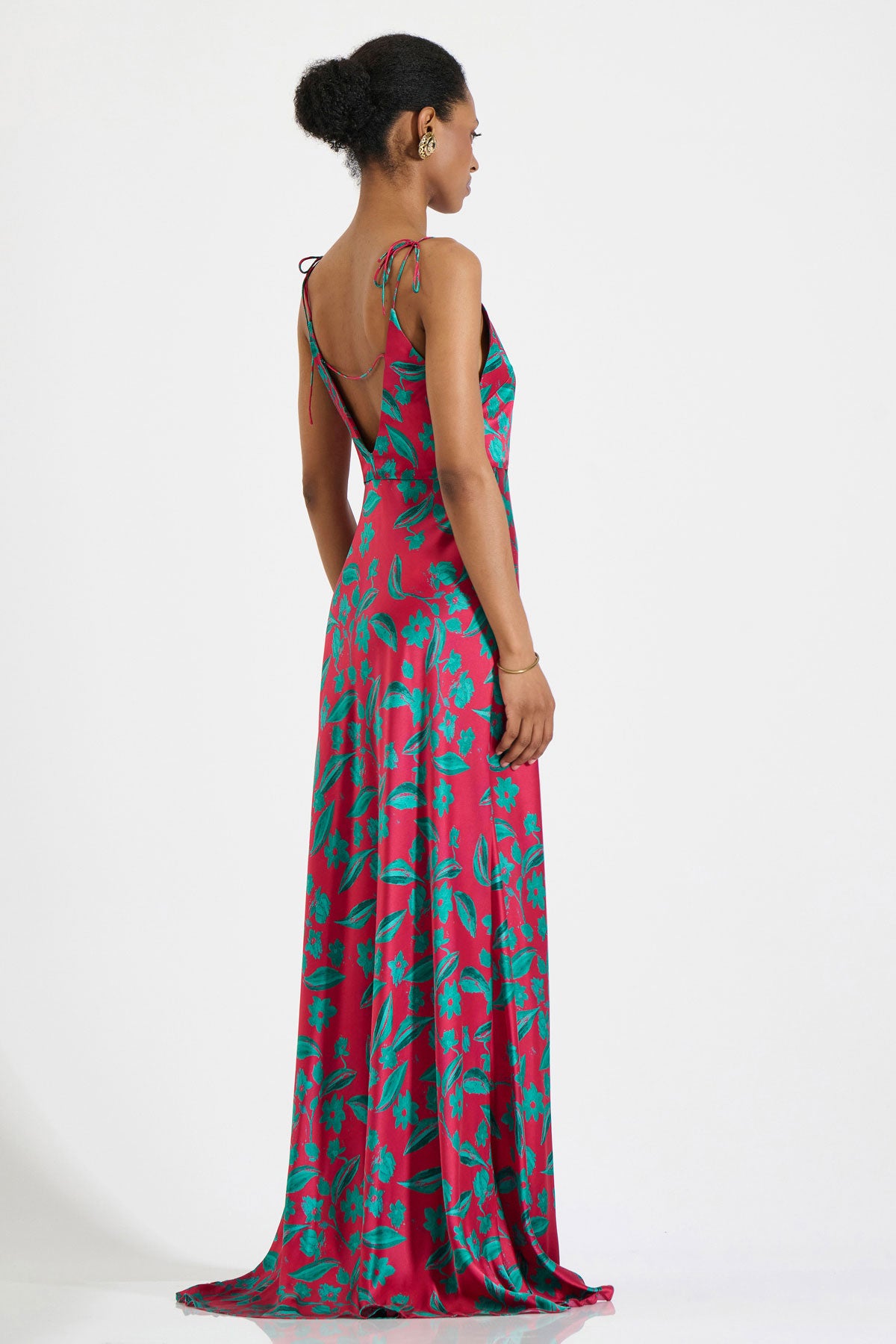 Silk Maxi Cami Dress