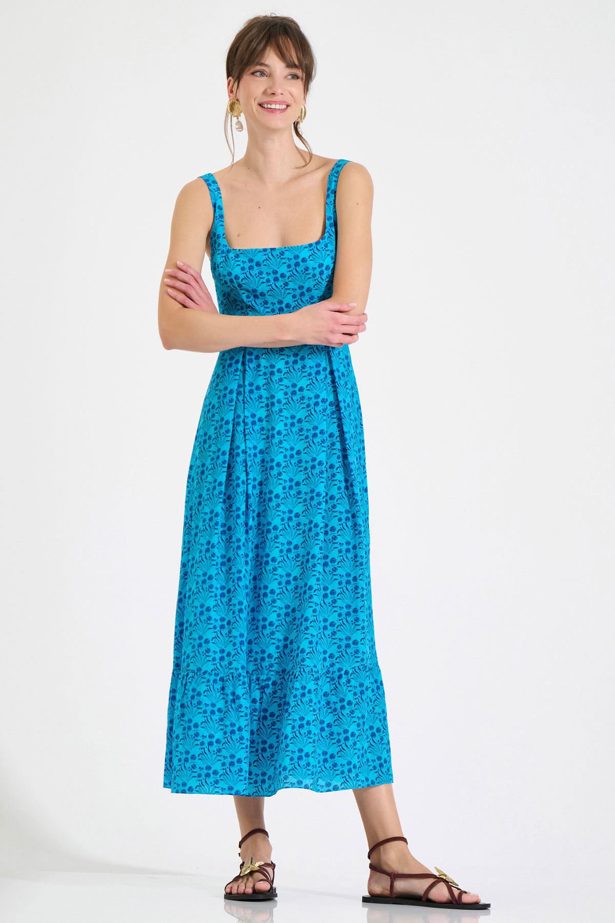 Silk Fitted Dress
