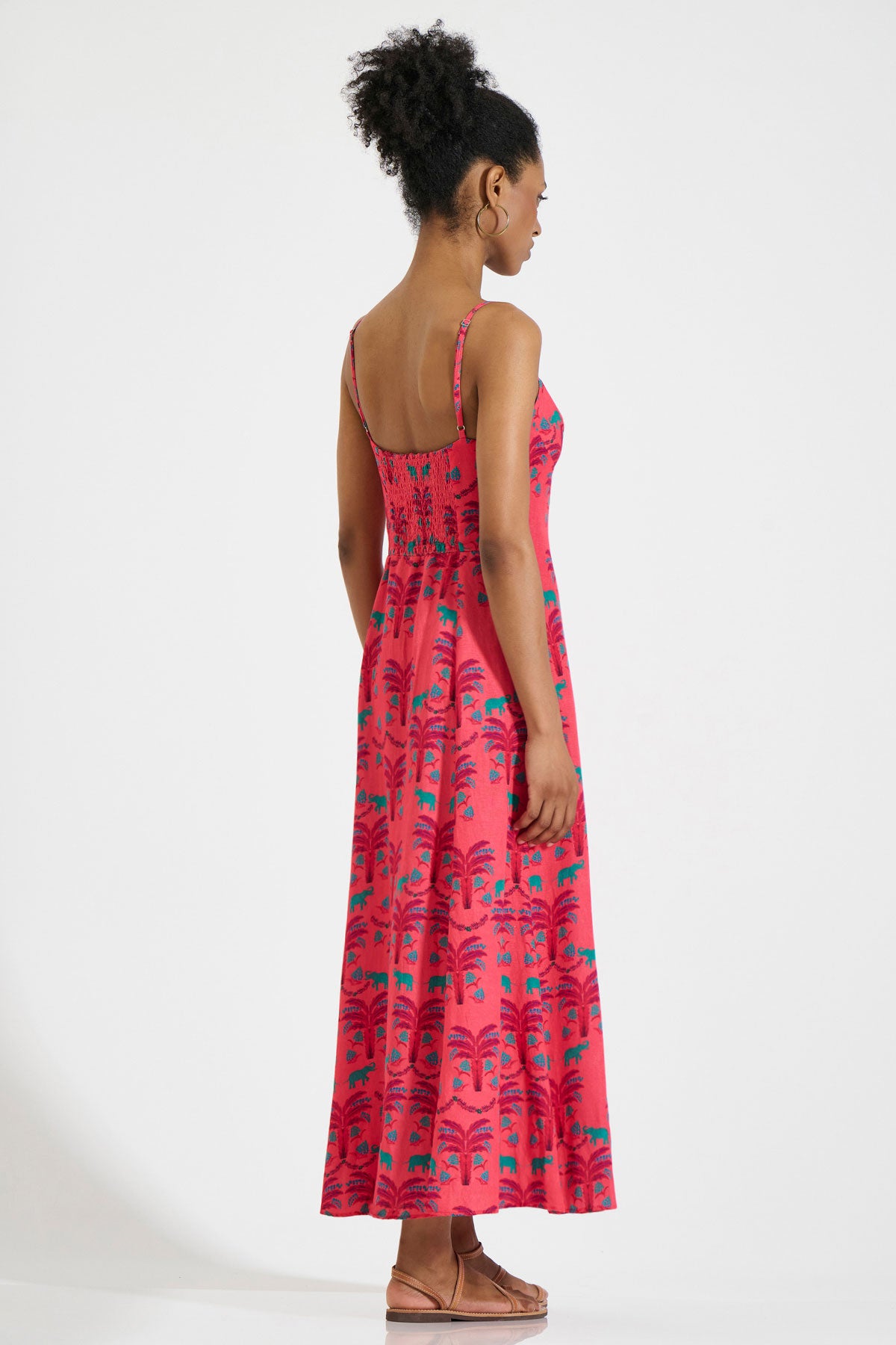 Thin Strap Fitted Dress