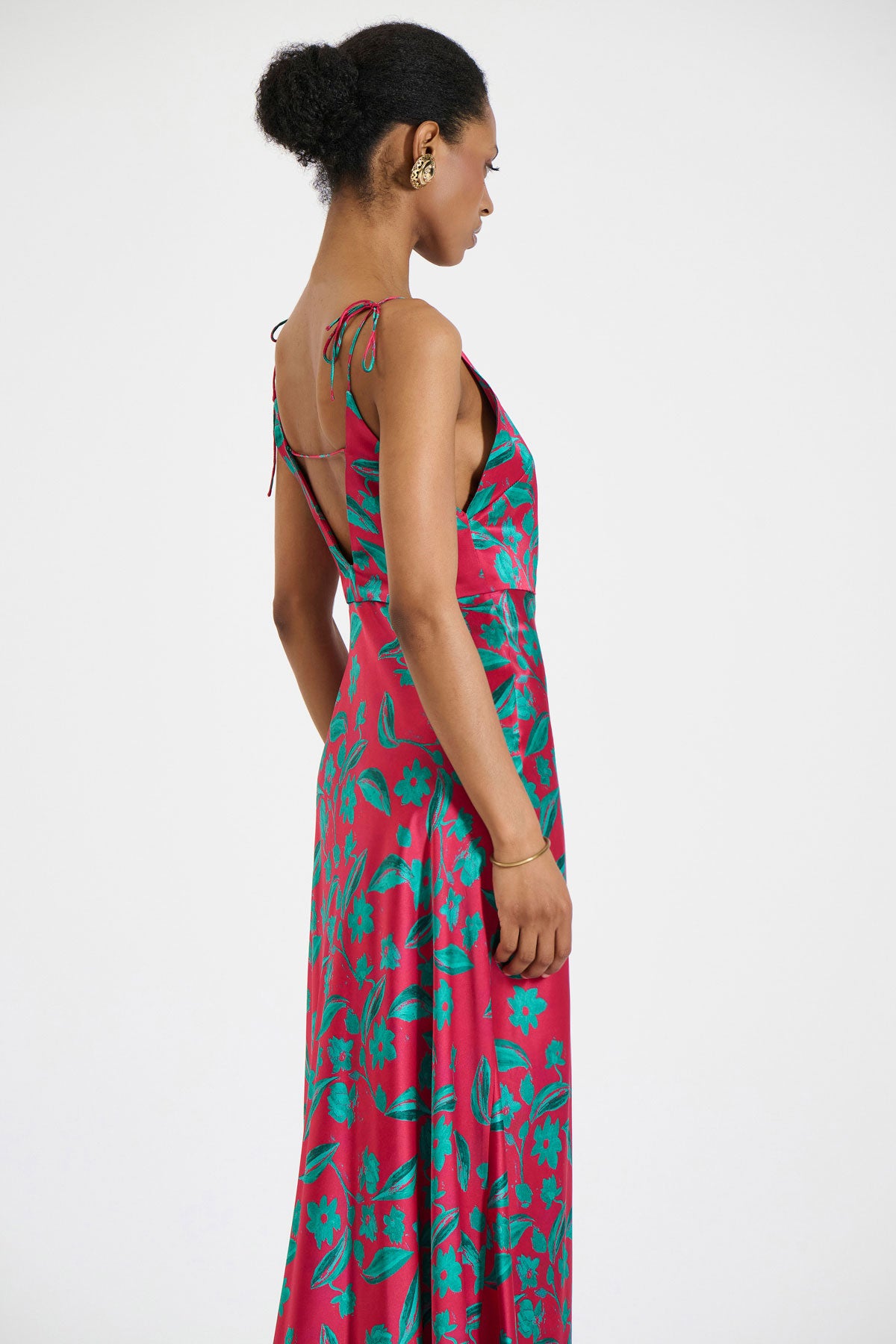 Silk Maxi Cami Dress