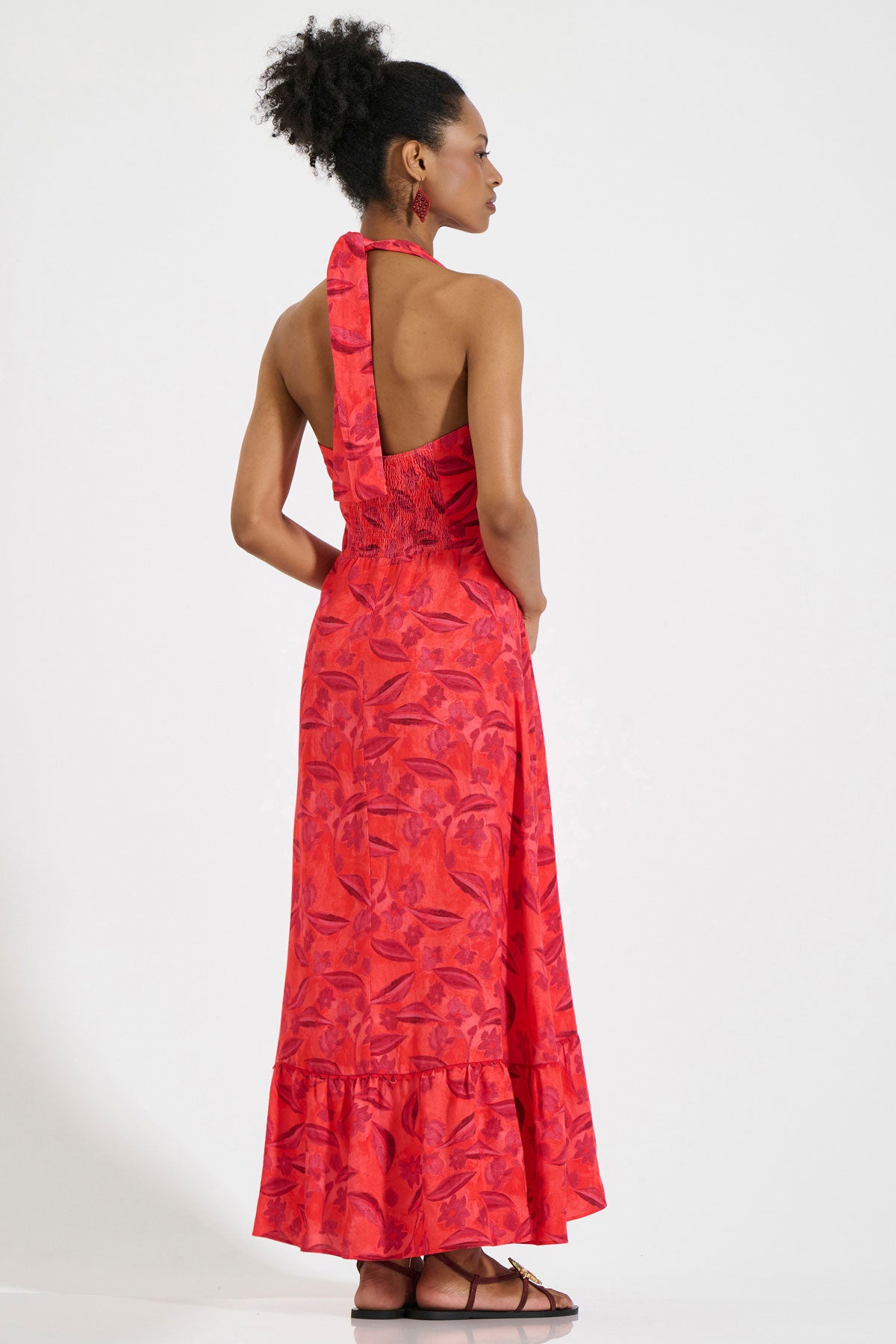Fitted Square Neck Dress