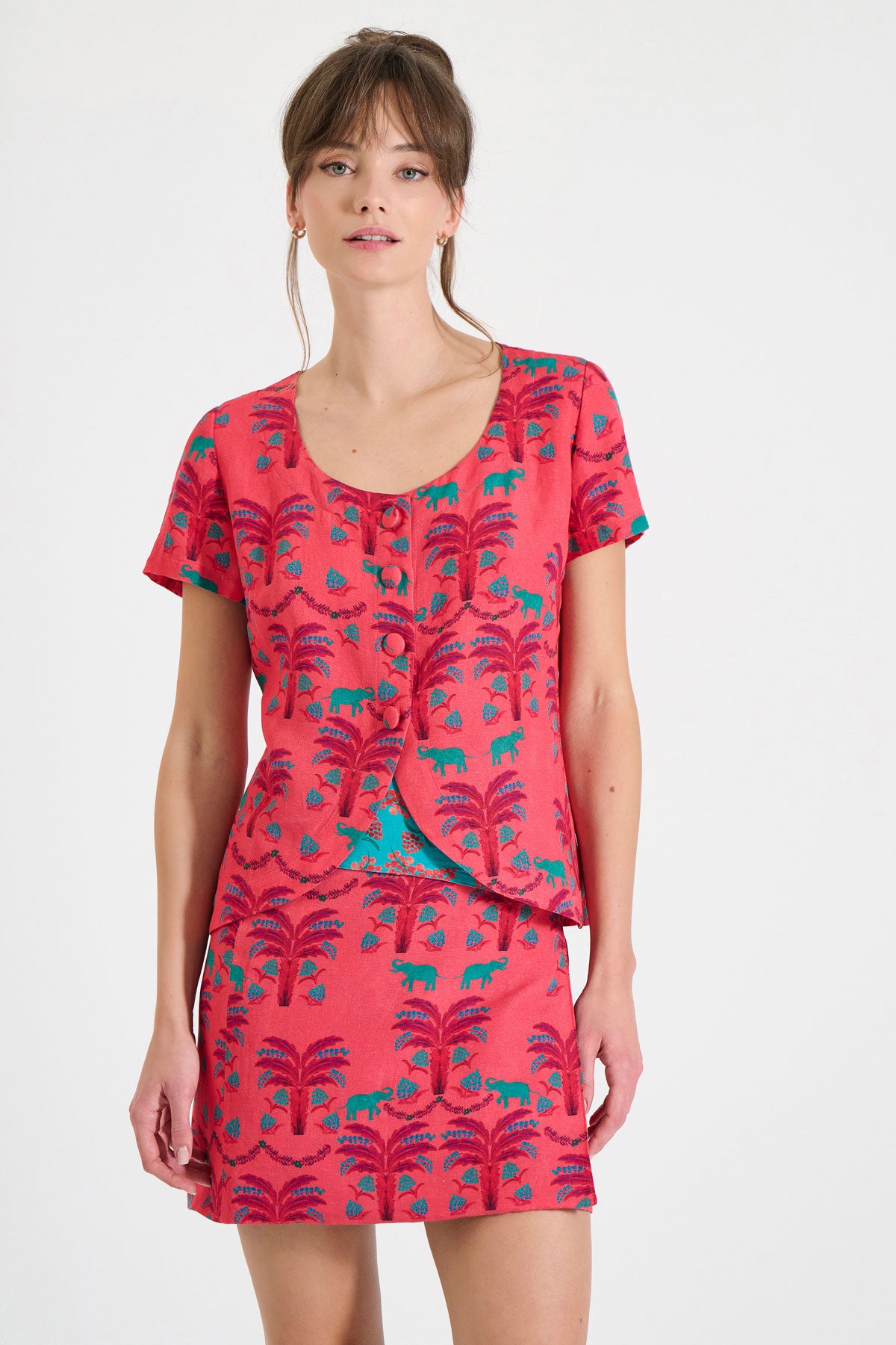 Round-Neck Top