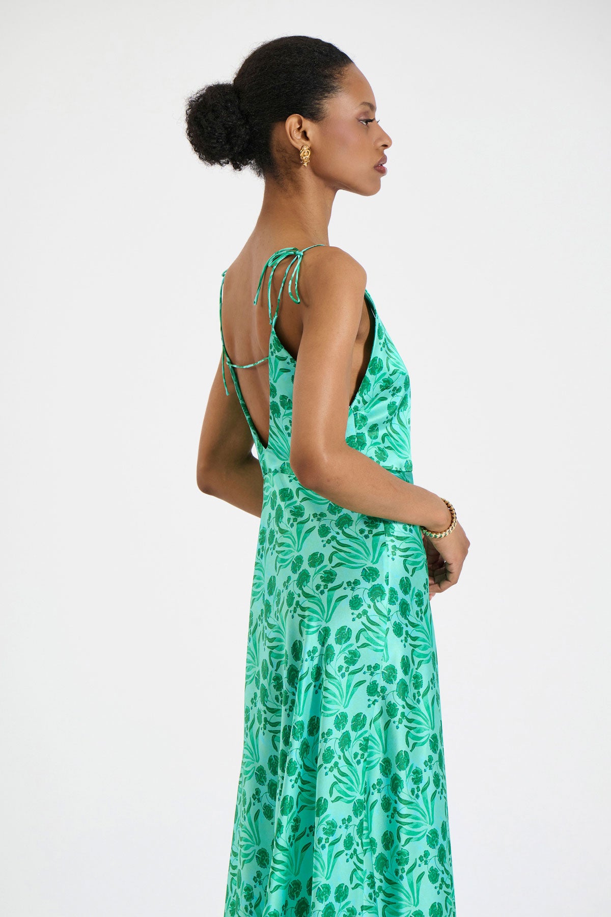 Silk Maxi Cami Dress
