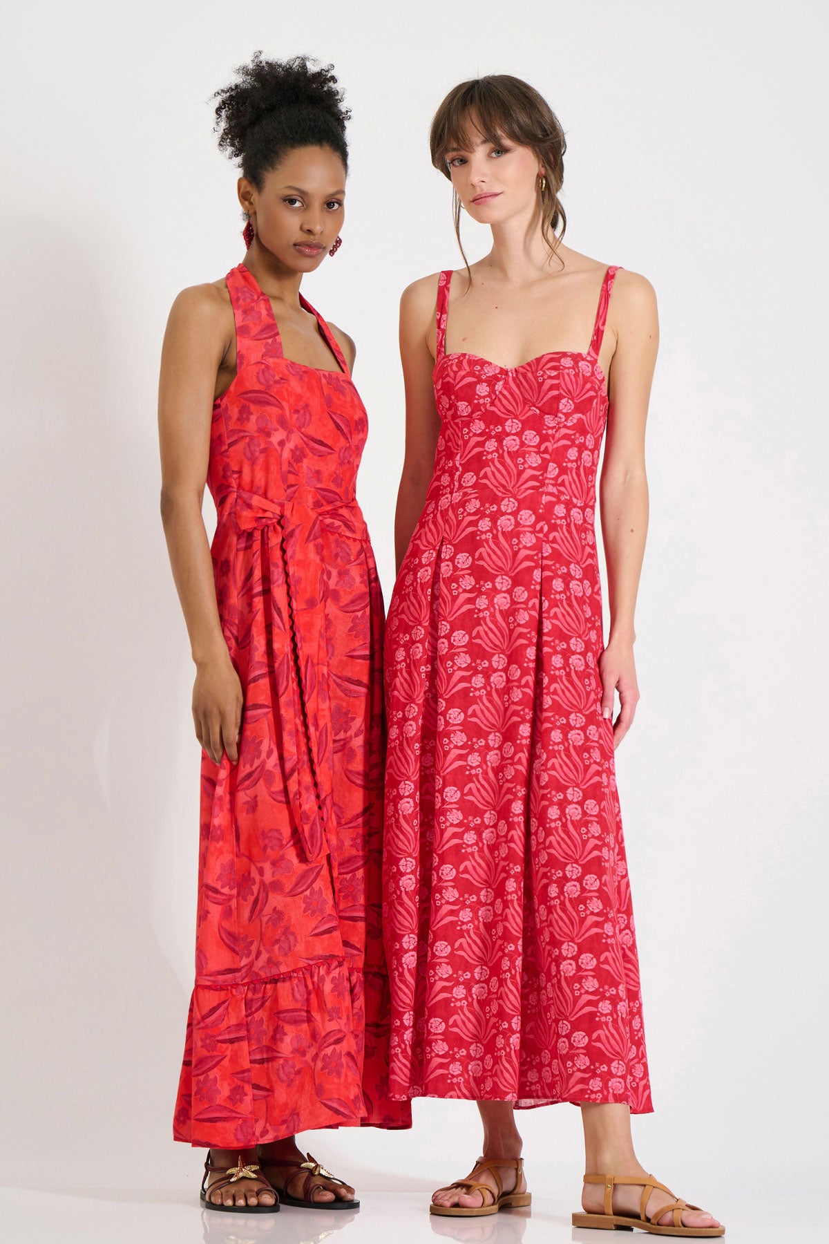 Fitted Square Neck Dress
