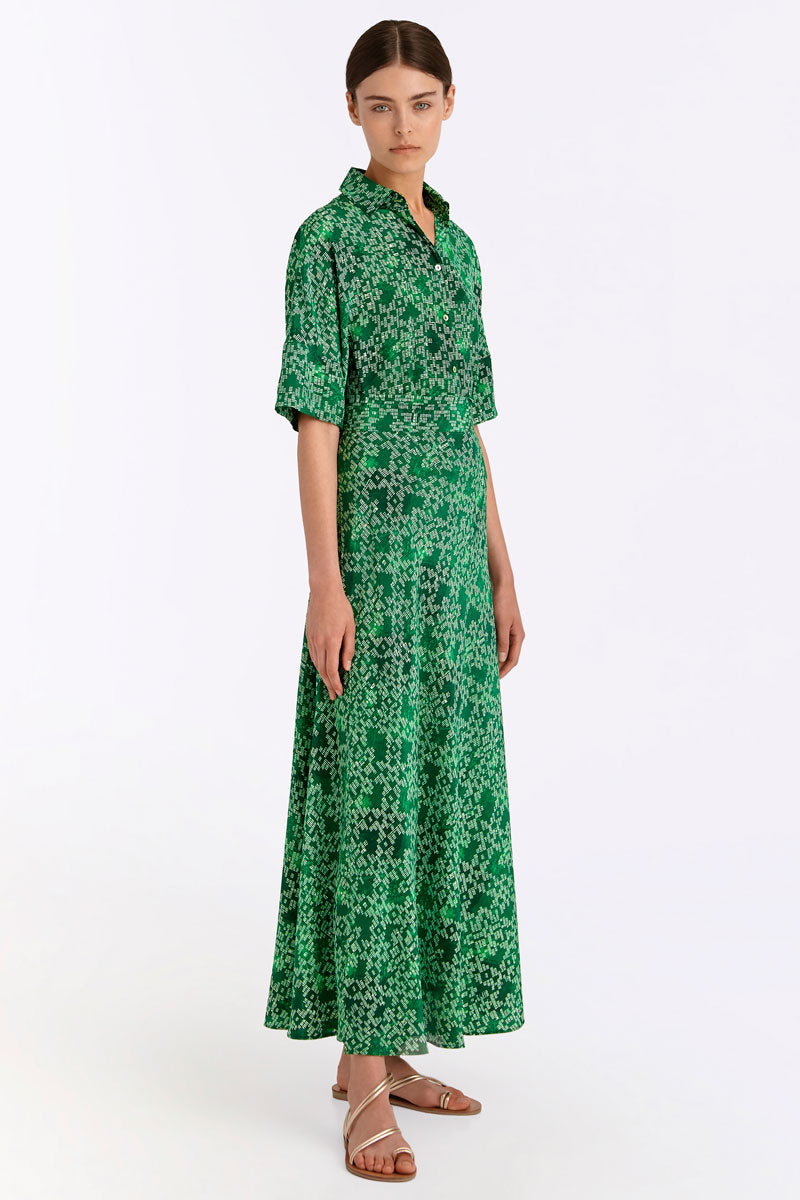 Silk Short Sleeved Shirt