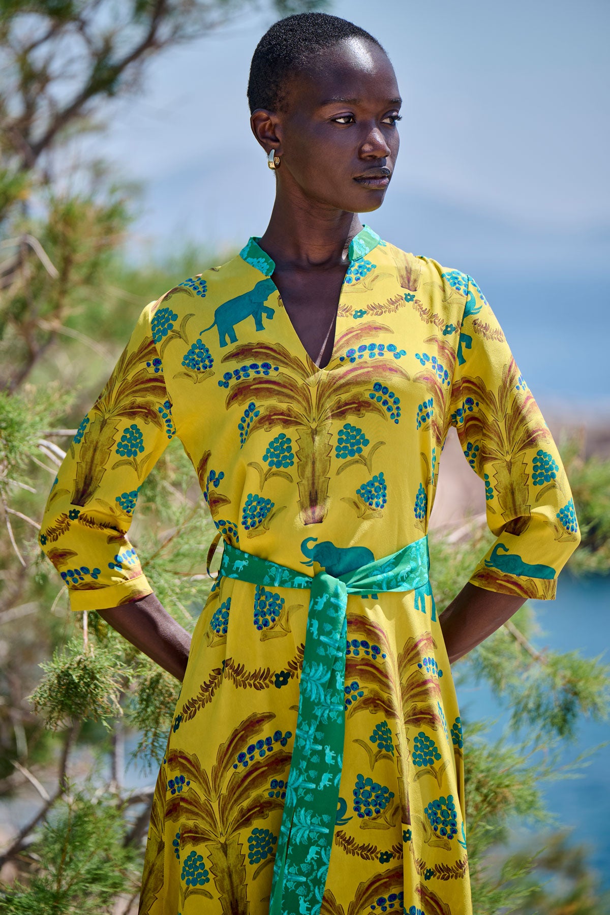 Silk Kaftan