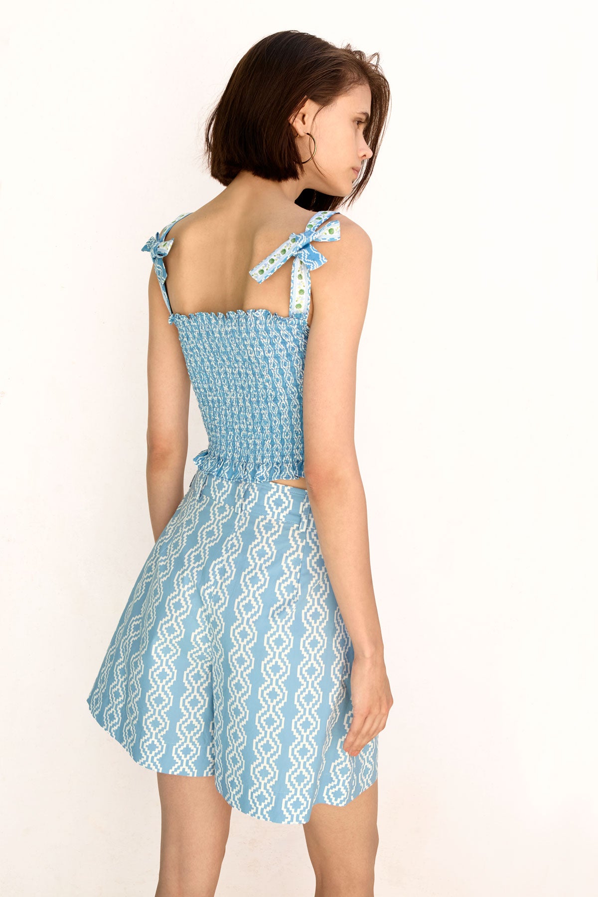 Smocked Strap Top